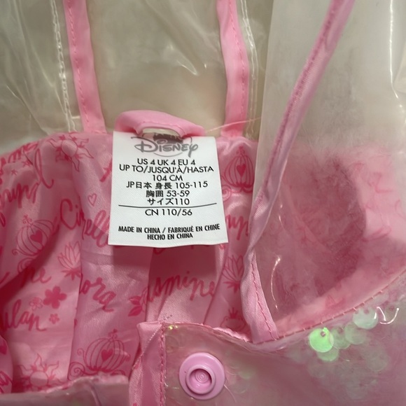 Pink Disney rain jacket - Picture 3 of 4